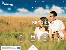 Tablet Screenshot of krynica.net