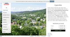 Desktop Screenshot of panorama.krynica.pl