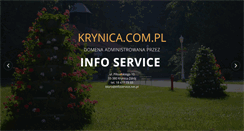 Desktop Screenshot of hajduczek.krynica.com.pl