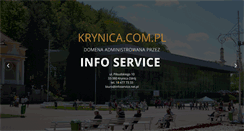 Desktop Screenshot of czarnypotok.krynica.com.pl