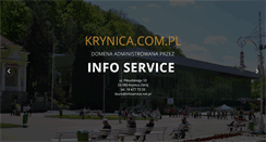 Desktop Screenshot of krynica.com.pl