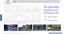 Desktop Screenshot of krynica.org.pl