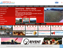 Tablet Screenshot of krynica.net.pl